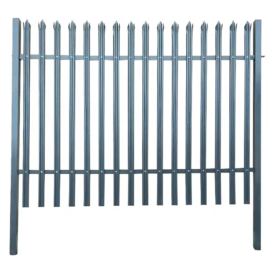 Galvanised Palisade Fencing